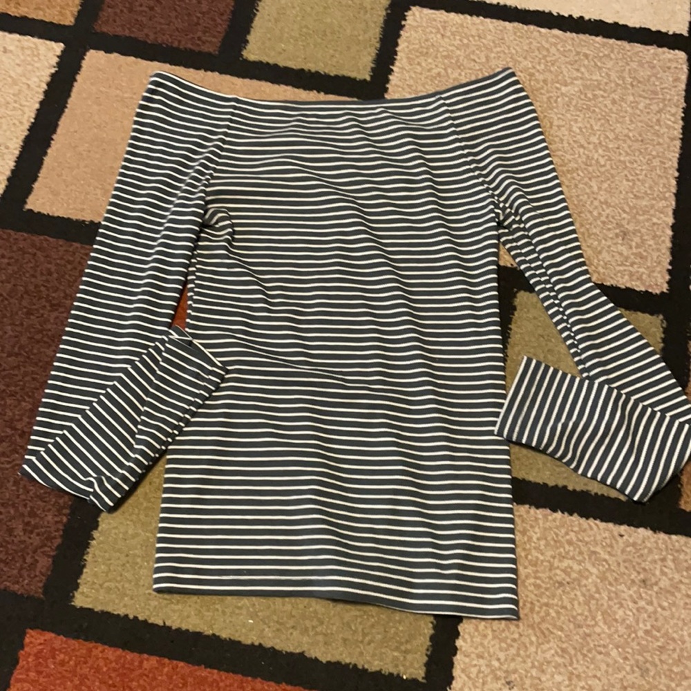 lucky brand off shoulder long sleeve